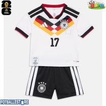 Tyskland Florian Wirtz #17 Hjemmedraktsett Barn VM 2026 Kortermet (+ Korte bukser)